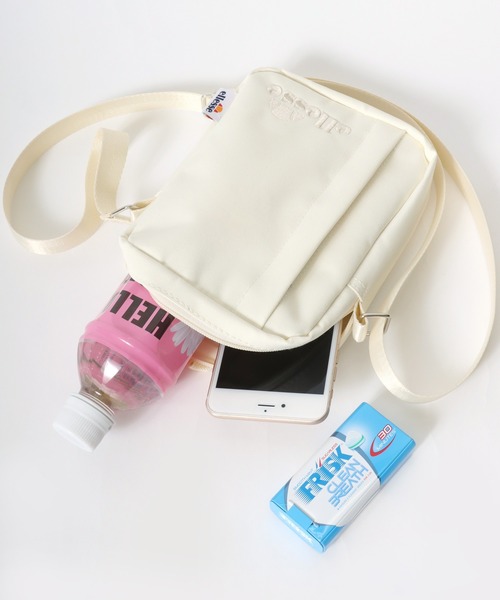 ellesse（エレッセ）の「ellesse（エレッセ）ブランドロゴワンポイントプリント ミニショルダーバッグ/ショルダーポーチ/スマホポーチ（ショルダーバッグ・メンズ・グレー/ブラック/アイボリー・FREE）」の15枚目の写真