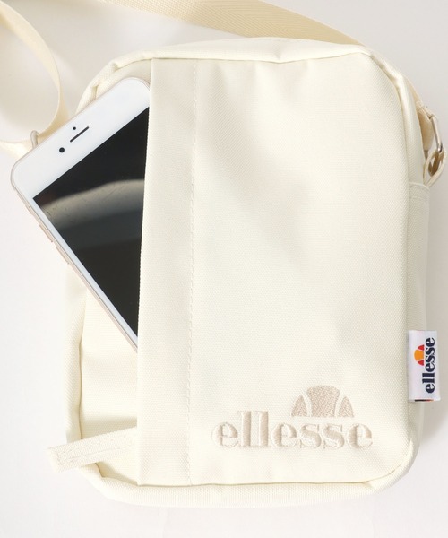 ellesse（エレッセ）の「ellesse（エレッセ）ブランドロゴワンポイントプリント ミニショルダーバッグ/ショルダーポーチ/スマホポーチ（ショルダーバッグ・メンズ・グレー/ブラック/アイボリー・FREE）」の6枚目の写真