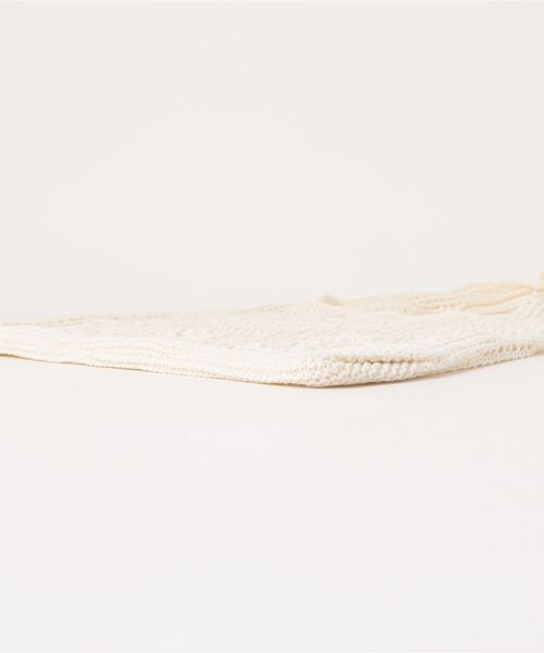 Anthe(アンテ)の「【Anthe】 / クロシェ編みマルシェBAG / ant-000024(トートバッグ・レディース・アイボリー/ベージュ・ONESIZE)」の4枚目の写真