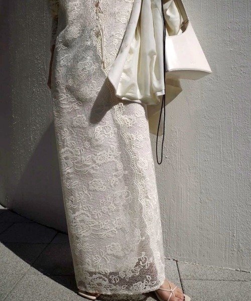 TABLE CROSS LACE UP DRESS