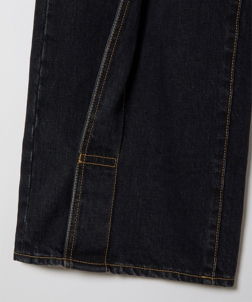 twisted line denim trousers（デニムパンツ）｜soduk（スドーク