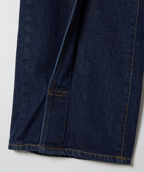 soduk(スドーク)の「twisted line denim trousers(デニムパンツ・レディース・インディゴブルー/チェック/ブラック・SMALL/MEDIUM)」の20枚目の写真