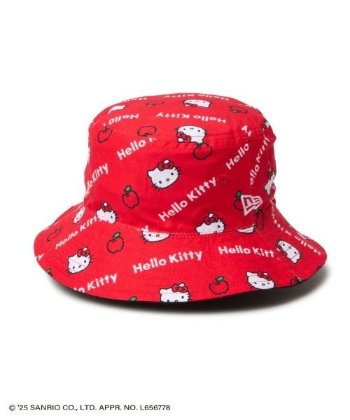 リバーシブル ハローキティ バケットハット セール】【NEW ERA】Kid's バケット01 リバーシブル HELLO KITTY