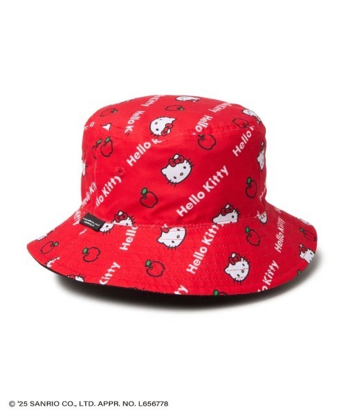 リバーシブル ハローキティ バケットハット NEW ERA】Kid's バケット01 リバーシブル HELLO KITTY ハロー