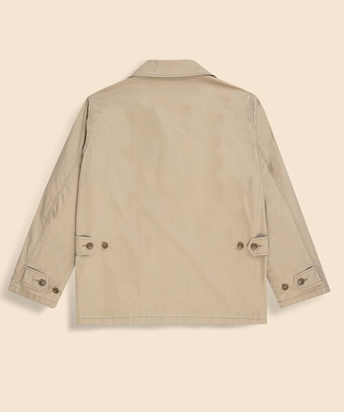 BROOKS BROTHERS（ブルックスブラザーズ）の「コットン/ポリエステル ファティーグ シャツジャケット（その他アウター・メンズ・ベージュ/ネイビー・MEDIUM/SMALL/LARGE）」の8枚目の写真