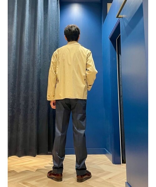 BROOKS BROTHERS（ブルックスブラザーズ）の「コットン/ポリエステル ファティーグ シャツジャケット（その他アウター・メンズ・ベージュ/ネイビー・MEDIUM/SMALL/LARGE）」の22枚目の写真