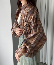 デザインチェックシャツ【ZOZOTOWN限定アイテム】