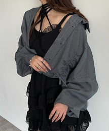 デザインチェックシャツ【ZOZOTOWN限定アイテム】