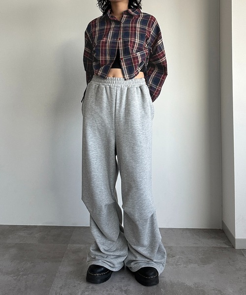 apres jour mignon（アプレジュールミニョン）の「デザインチェックシャツ【ZOZOTOWN限定アイテム】（シャツ/ブラウス・レディース・ブルー系その他/レッド/ベージュ系その他/ブラウン系その他・X-LARGE/フリー）」の12枚目の写真