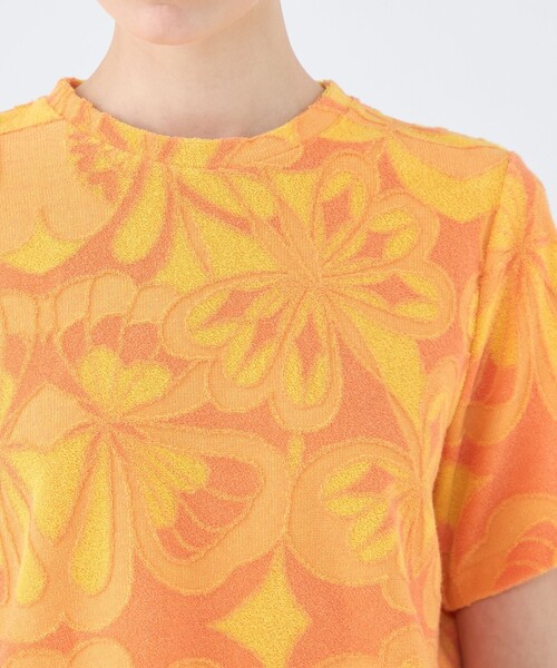 TOMORROWLAND collection(トゥモローランドコレクション)の「フラワーパイル クルーネックプルオーバー(その他トップス・レディース・オレンジ系その他2・36)」の8枚目の写真