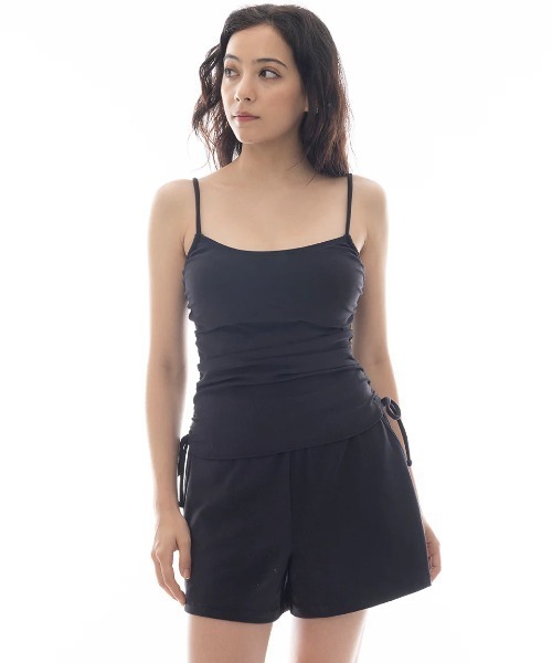 ビラボン 水着 タンキニビキニ ブラック Ｌ セール】BILLABONG レディース PILE SHORTS TANKINI 水着 【2025