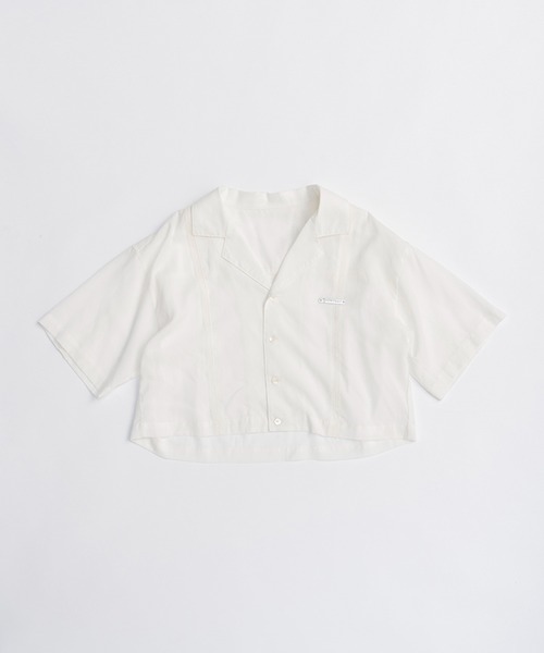 PRANK PROJECT（プランクプロジェクト）の「シアーオープンカラーシャツ / Sheer Open Collar Shirt（シャツ/ブラウス・レディース・ホワイト/ブラック・FREE）」の10枚目の写真