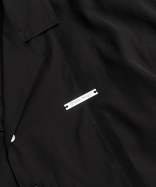 PRANK PROJECT（プランクプロジェクト）の「シアーオープンカラーシャツ / Sheer Open Collar Shirt（シャツ/ブラウス・レディース・ホワイト/ブラック・FREE）」の3枚目の写真