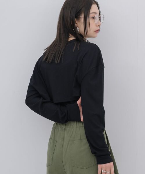 kivi(キヴィ)の「rib cardigan&cami(カーディガン/ボレロ・レディース・ライトグレー/ライトグリーン/ブラック・FREE)」の12枚目の写真