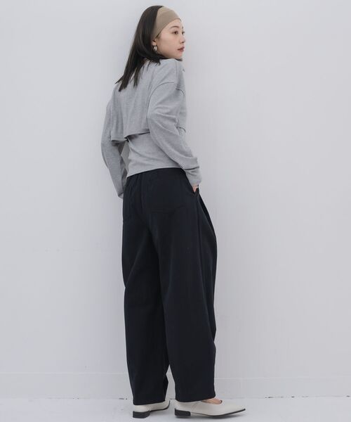 kivi(キヴィ)の「rib cardigan&cami(カーディガン/ボレロ・レディース・ライトグレー/ライトグリーン/ブラック・FREE)」の17枚目の写真