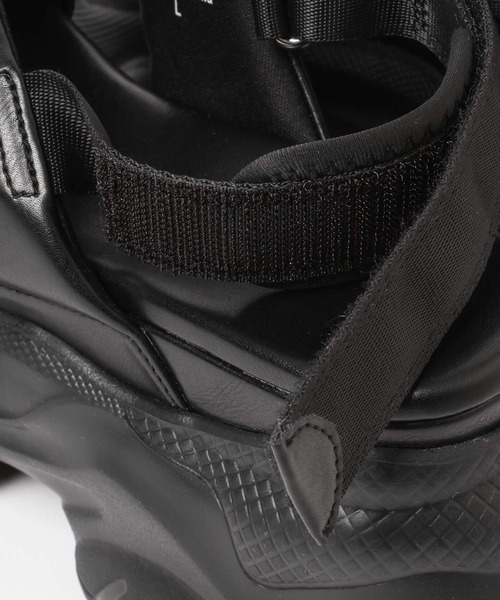 Heather（ヘザー）の「クロスボリュームパフサンダル　322508（サンダル・レディース・ブラック/アイボリー・L/M）」の14枚目の写真