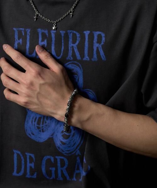 WEGO（ウィゴー）の「WEGO/クラックデザインブレス（ブレスレット・メンズ・ブルー/ブラウン/ブラック・FREE）」の8枚目の写真