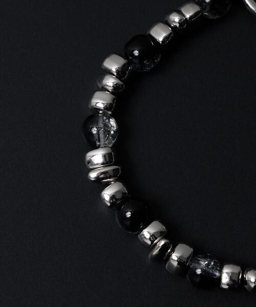 WEGO（ウィゴー）の「WEGO/クラックデザインブレス（ブレスレット・メンズ・ブルー/ブラウン/ブラック・FREE）」の15枚目の写真