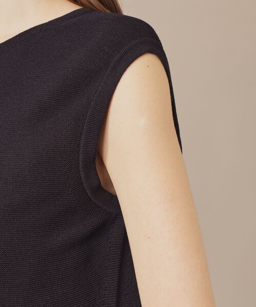 MACKINTOSH LONDON(マッキントッシュ ロンドン)の「【婦人画報掲載】ホールガーメントプルオーバー(タンクトップ・レディース・ネイビー/ホワイト/グリーン/ライトブルー・38)」の9枚目の写真