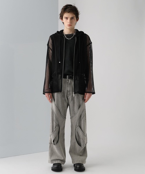 HARE(ハレ)の「アソートマテリアルルーズタンクトップ(HARE)(タンクトップ・メンズ・ブラック/ホワイト/ホワイト系その他/グレー系その他・SMALL/MEDIUM)」の12枚目の写真