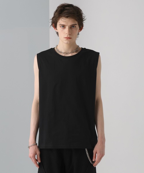 HARE(ハレ)の「アソートマテリアルルーズタンクトップ(HARE)(タンクトップ・メンズ・ブラック/ホワイト/ホワイト系その他/グレー系その他・SMALL/MEDIUM)」の17枚目の写真