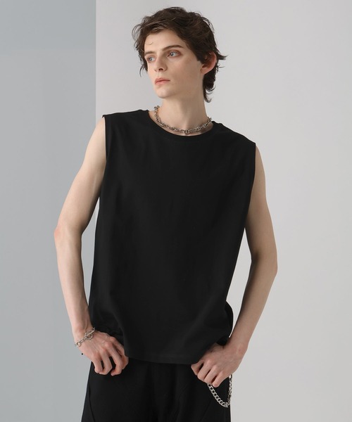 HARE(ハレ)の「アソートマテリアルルーズタンクトップ(HARE)(タンクトップ・メンズ・ブラック/ホワイト/ホワイト系その他/グレー系その他・SMALL/MEDIUM)」の18枚目の写真