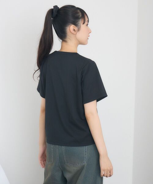 RETRO GIRL(レトロガール)の「アーチロゴプリントTEE(Tシャツ/カットソー・レディース・ホワイト/ブラック/イエロー・FREE)」の19枚目の写真