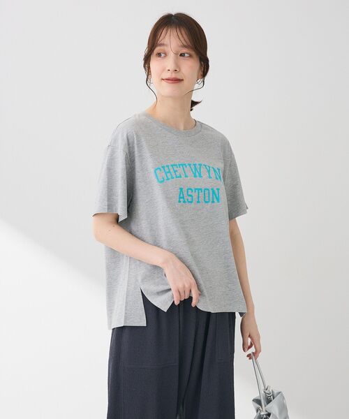 セール】汗染み防止カレッジロゴボックスTシャツ（Tシャツ