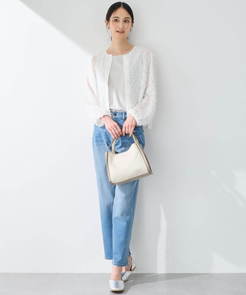 A/C DESIGN BY ALPHA CUBIC（エーシーデザインバイアルファキュービック）の「チェーン×クリアストーン2連ネックレス（ネックレス・レディース・シルバー/ゴールド・フリー）」の8枚目の写真