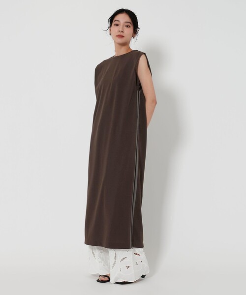 UNITED ARROWS ノースリーブワンピース ノースリーブ ロングワンピース