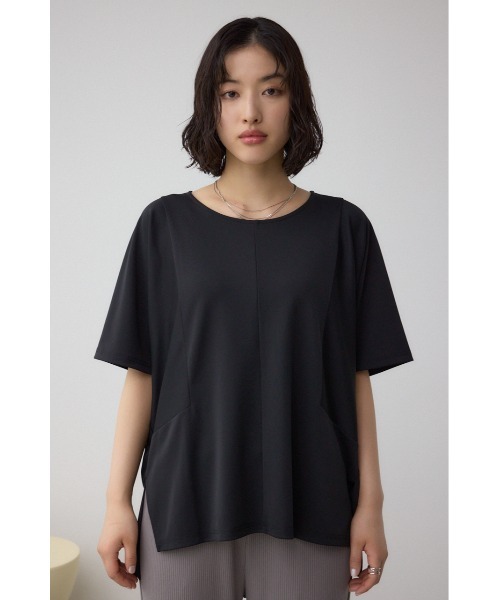 AZUL by moussy(アズールバイマウジー)の「C/Tアイシーフィールドルマントップス(Tシャツ/カットソー・レディース・ブラック/ライトベージュ/ブラック系その他・FREE)」の11枚目の写真