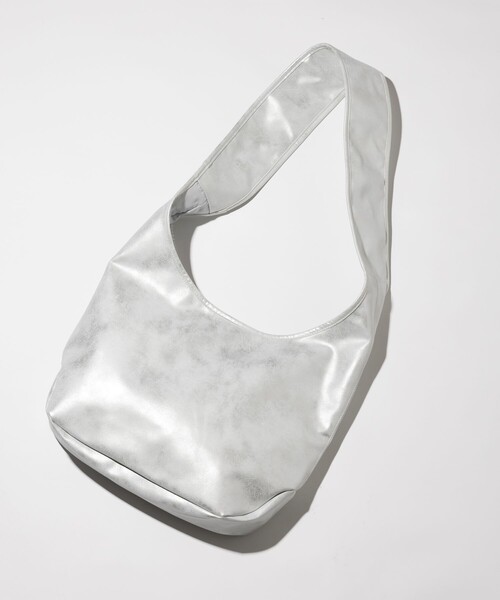 FREAK'S STORE(フリークスストア)の「LEATHERETTE shoulder bag/レザレット ショルダーバッグ(ショルダーバッグ・メンズ・ホワイト/ブラック/ブルー・ONE SIZE)」の10枚目の写真