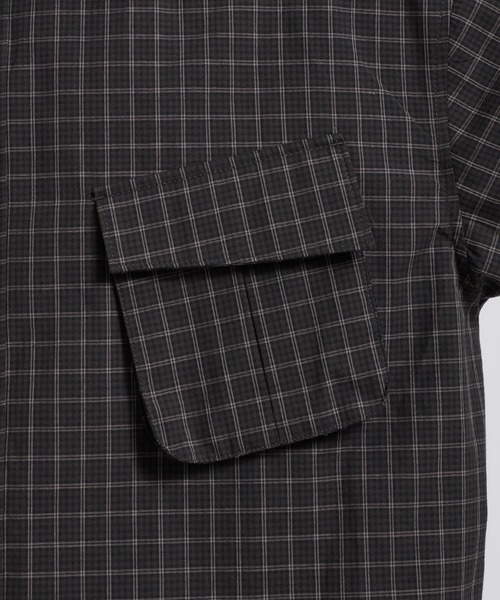 Perushu(ペルーシュ)の「カジュアルギミックチェックワークシャツ(シャツ/ブラウス・メンズ・ブラウン/グリーン/ボルドー・MEDIUM/LARGE)」の15枚目の写真