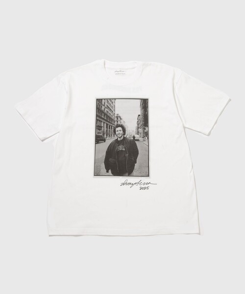 ADAM ET ROPE'(アダムエロペ)の「《別注》【Ivory Serra/アイボリー セラ】Tee - MARK GONZALES BROOME St.(Tシャツ/カットソー・メンズ・ブラック/ホワイト・M/L)」の2枚目の写真