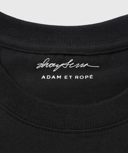 ADAM ET ROPE'(アダムエロペ)の「《別注》【Ivory Serra/アイボリー セラ】Tee - MARK GONZALES BROOME St.(Tシャツ/カットソー・メンズ・ブラック/ホワイト・M/L)」の4枚目の写真