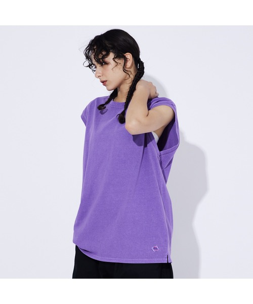 JEMORGAN（ジェーイーモーガン）の「【JEMORGAN LONG JOHNS/ジェーイーモーガンロングジョーンズ】天竺 ピグメントノースリーブ JE765-22S /天竺/タンクトップ【WEB限定】（タンクトップ・メンズ・ブラック/サックスブルー/ホワイト/グリーン/オレンジ/パープル・XL/M/L）」の6枚目の写真