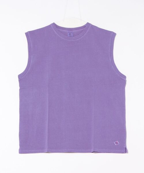 JEMORGAN（ジェーイーモーガン）の「【JEMORGAN LONG JOHNS/ジェーイーモーガンロングジョーンズ】天竺 ピグメントノースリーブ JE765-22S /天竺/タンクトップ【WEB限定】（タンクトップ・メンズ・ブラック/サックスブルー/ホワイト/グリーン/オレンジ/パープル・XL/M/L）」の12枚目の写真