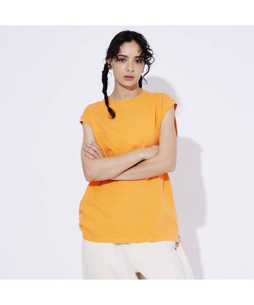 JEMORGAN（ジェーイーモーガン）の「【JEMORGAN LONG JOHNS/ジェーイーモーガンロングジョーンズ】天竺 ピグメントノースリーブ JE765-22S /天竺/タンクトップ【WEB限定】（タンクトップ・メンズ・ブラック/サックスブルー/ホワイト/グリーン/オレンジ/パープル・XL/M/L）」の19枚目の写真