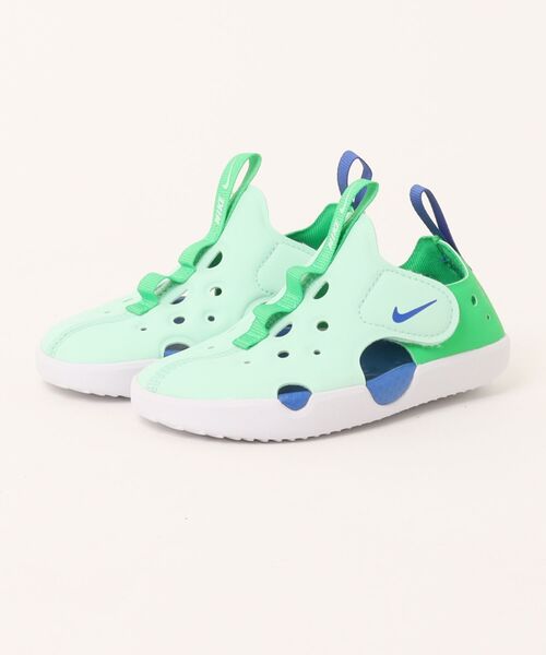 NIKE（ナイキ）の「《NIKE》SUNRAY PROTECT 4 (TD)（サンダル・キッズ・ロイヤルブルー/ピンク/ブラック×ブラック/ブルー系その他/イエロー系その他/ライトグリーン・13.0cm/12.0cm/15.0cm/14.0cm/16.0cm）」の2枚目の写真