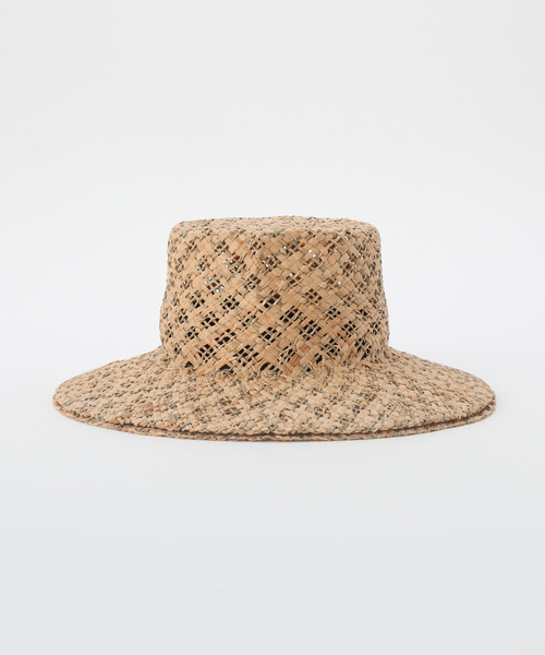 Spick & Span（スピックアンドスパン）の「La Maison de Lyllis / メゾンドリリス EVELYN（ハット・レディース・ベージュ/キャメル・FREE）」の5枚目の写真