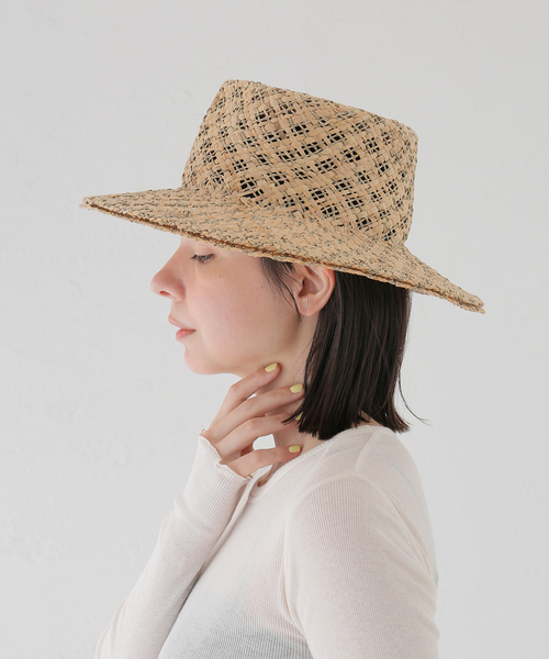 Spick & Span（スピックアンドスパン）の「La Maison de Lyllis / メゾンドリリス EVELYN（ハット・レディース・ベージュ/キャメル・FREE）」の17枚目の写真