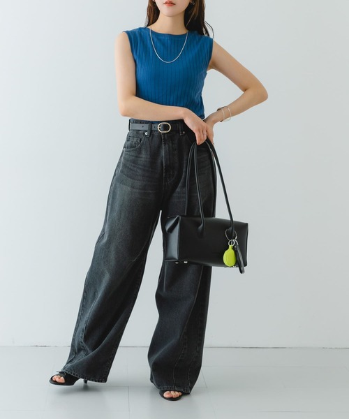 RODE SKO（ロデスコ）の「ADD CULUMN　LOP BOSTON M（ショルダーバッグ・レディース・ブラック/ラベンダー・-）」の16枚目の写真