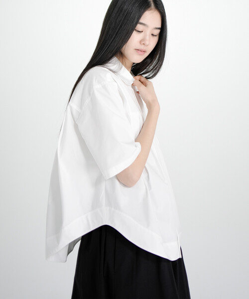 eunoia | ポプリンタックシャツ WOMEN