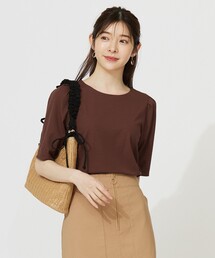 ハイストレッチスムースタックスリーブ カットソー