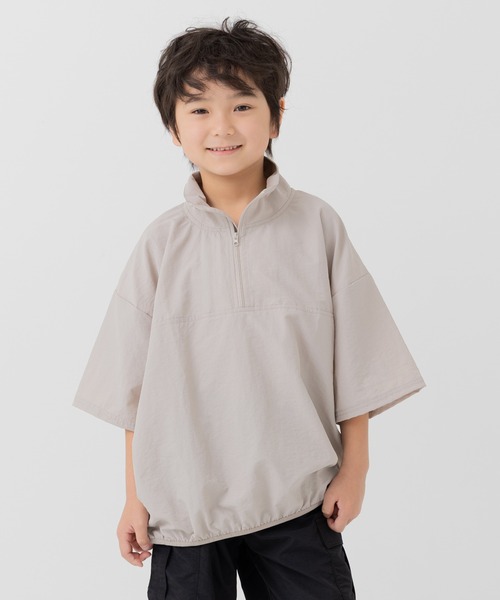 【希少】　SOUTH2WEST8 フルジップジップナイロンシャツ South2 West8/サウスツーウェストエイト】SS V Neck Shirt Nylon