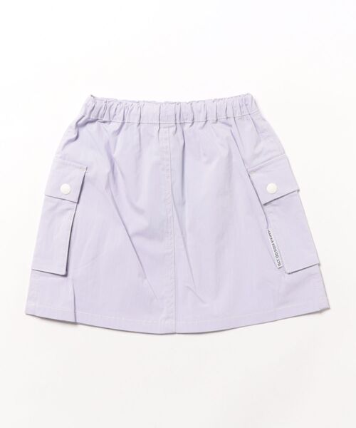 HAKKA KIDS（ハッカキッズ）の「コットンナイロンストレッチタイトスカート（スカート・キッズ・カーキ/パープル・120cm/130cm）」の3枚目の写真