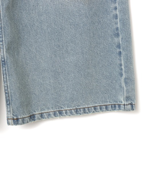 atmos pink（アトモスピンク）の「atmos pink Vintage Finished Denim / アトモス ピンク ヴィンテージ フィニッシュ デニム（デニムパンツ・レディース・ブルー/ブラック・M/S）」の8枚目の写真