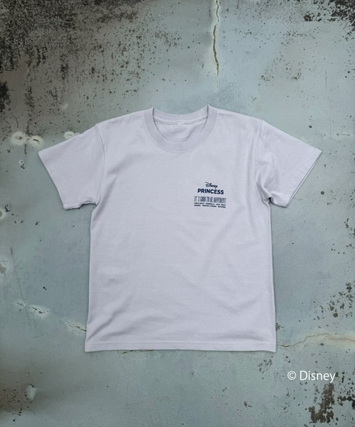 FIG&VIPER(フィグアンドバイパー)の「Disney Princess/MID T(ディズニープリンセス)(Tシャツ/カットソー・レディース・ホワイト/ライトグレー・FREE)」の4枚目の写真
