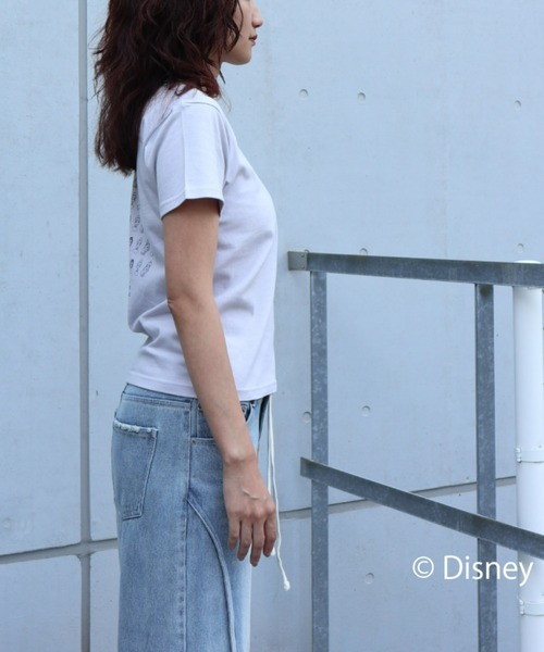 FIG&VIPER(フィグアンドバイパー)の「Disney Princess/MID T(ディズニープリンセス)(Tシャツ/カットソー・レディース・ホワイト/ライトグレー・FREE)」の18枚目の写真