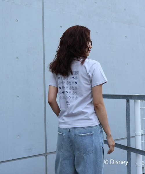 FIG&VIPER(フィグアンドバイパー)の「Disney Princess/MID T(ディズニープリンセス)(Tシャツ/カットソー・レディース・ホワイト/ライトグレー・FREE)」の20枚目の写真
